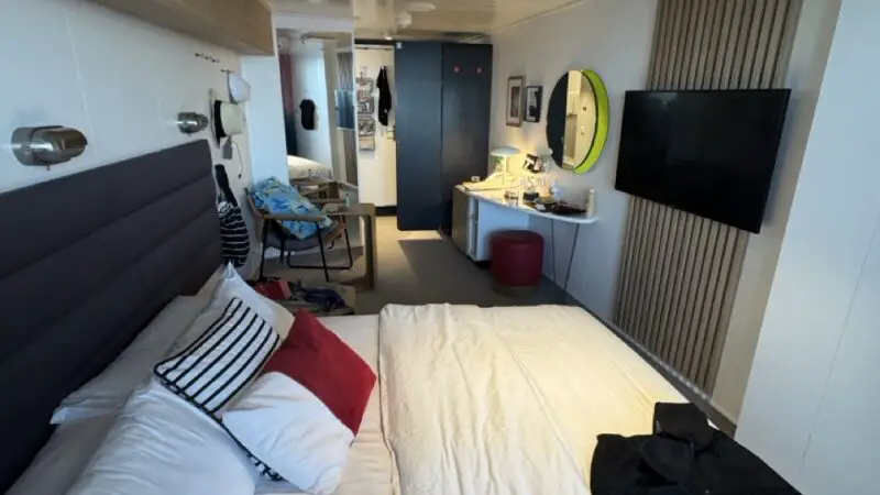 Cabin 10106A on Virgin Voyages cruise ships