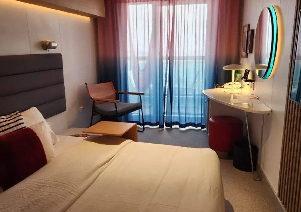 Cabin 10118A on Virgin Voyages cruise ships