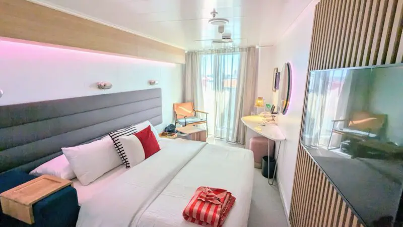 Cabin 10366A on Virgin Voyages cruise ships