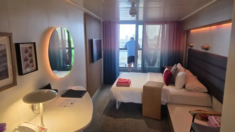 Cabin 14314A on Virgin Voyages cruise ships