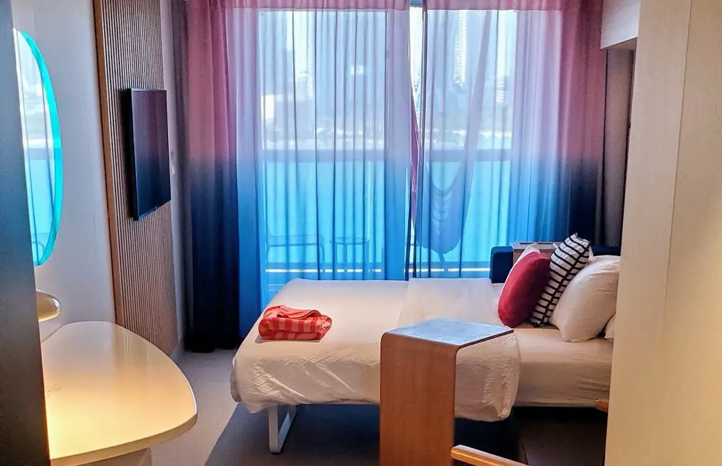 Cabin 10074A on Virgin Voyages cruise ships