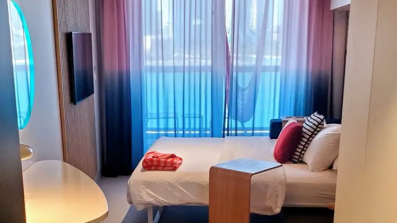 Cabin 10074A on Virgin Voyages cruise ships