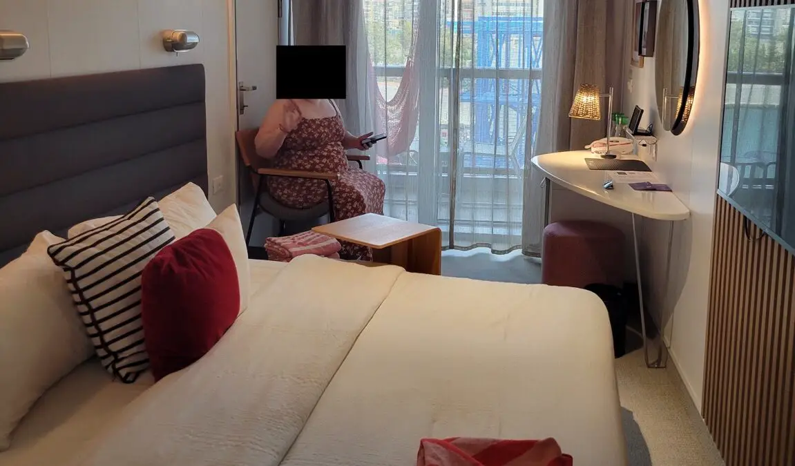 Cabin 8014A on Virgin Voyages cruise ships