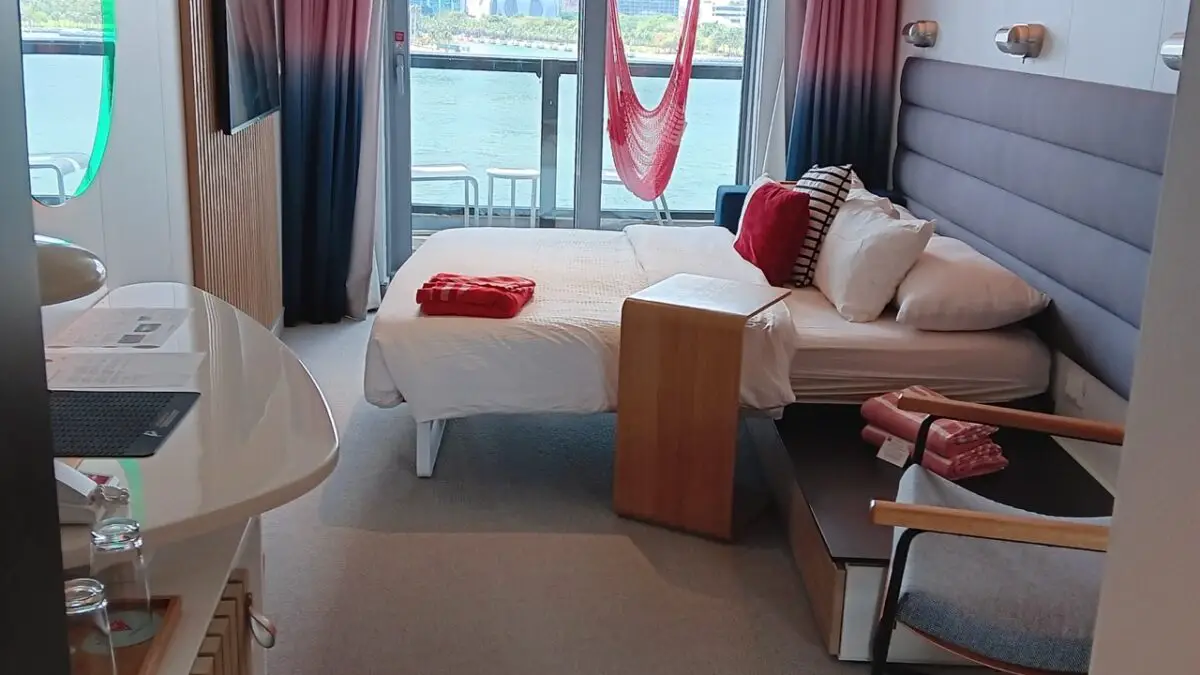 Cabin 8178A on Virgin Voyages cruise ships