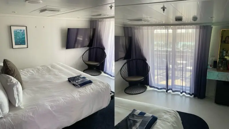 Cabin 9009A on Virgin Voyages cruise ships
