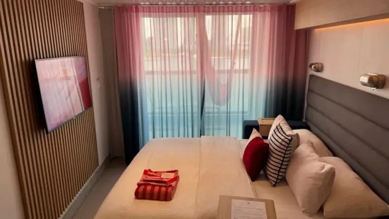 Cabin 9142A on Virgin Voyages cruise ships