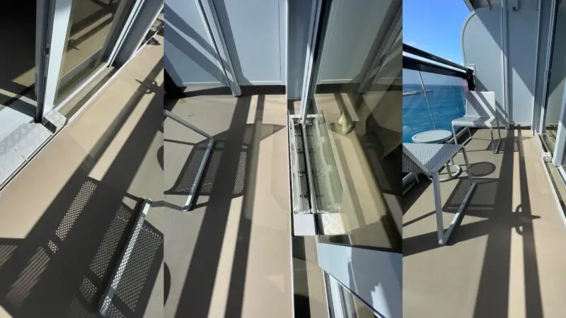 9162A Balcony Features