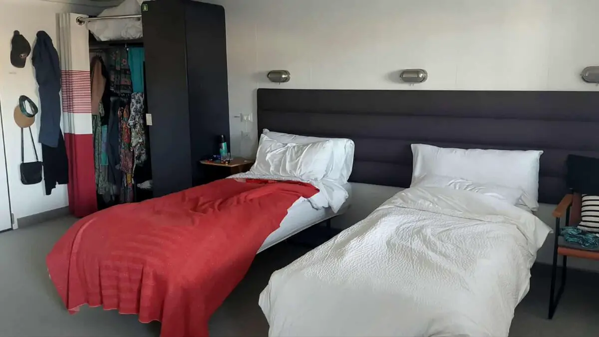 Cabin 9388A on Virgin Voyages cruise ships