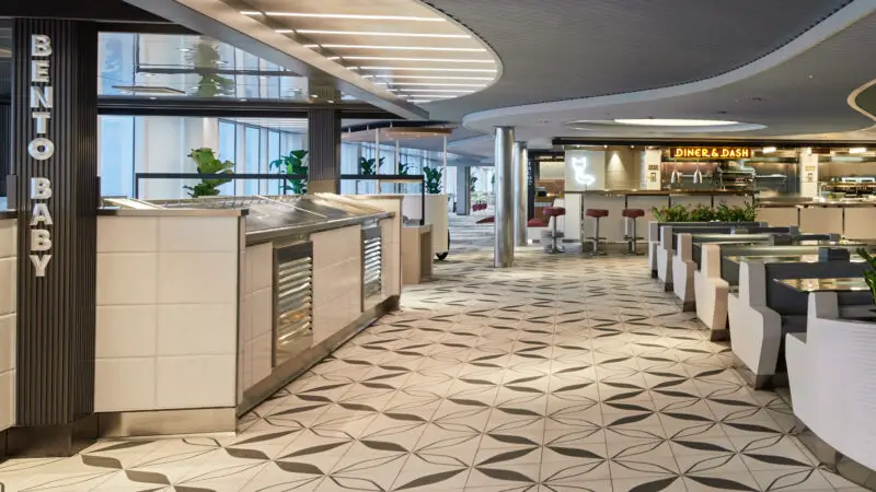 The Galley on Virgin Voyages cruise ships