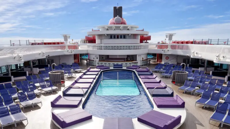 Aquatic Club on Virgin Voyages cruise ships