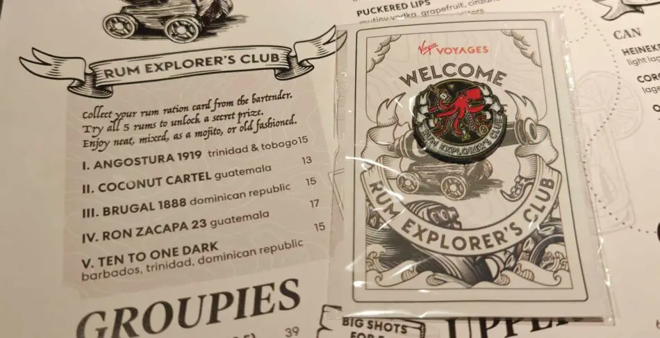 Rum Explorer's Club at Loose Cannon