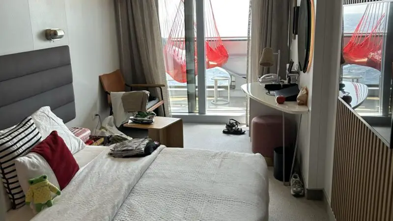 Cabin 9366A on Virgin Voyages cruise ships