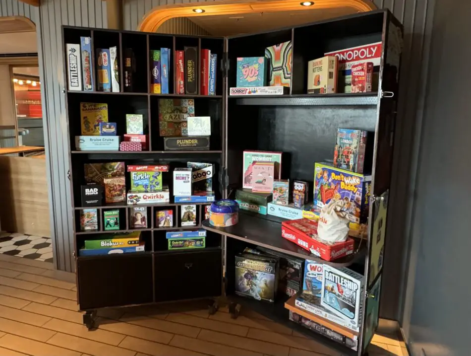 The Social Club Games Cabinet