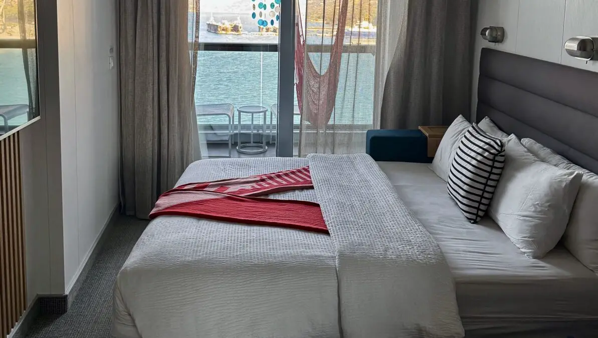 Cabin 12034A on Virgin Voyages cruise ships