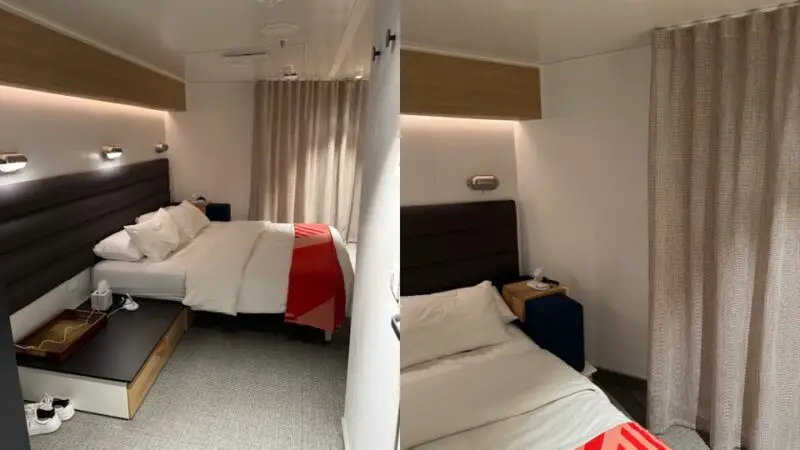 Cabin 12350Z on Virgin Voyages cruise ships