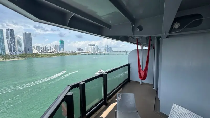 Balcony looking left