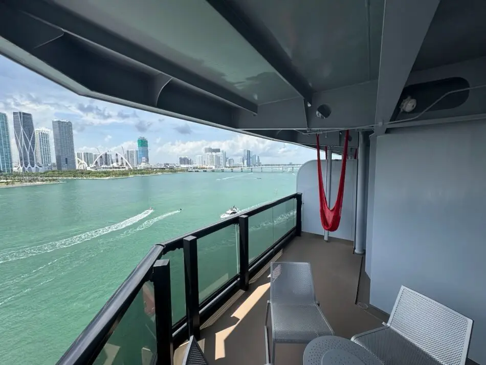 Balcony looking left