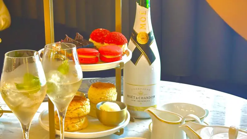 Afternoon Tea on Virgin Voyages cruise ships