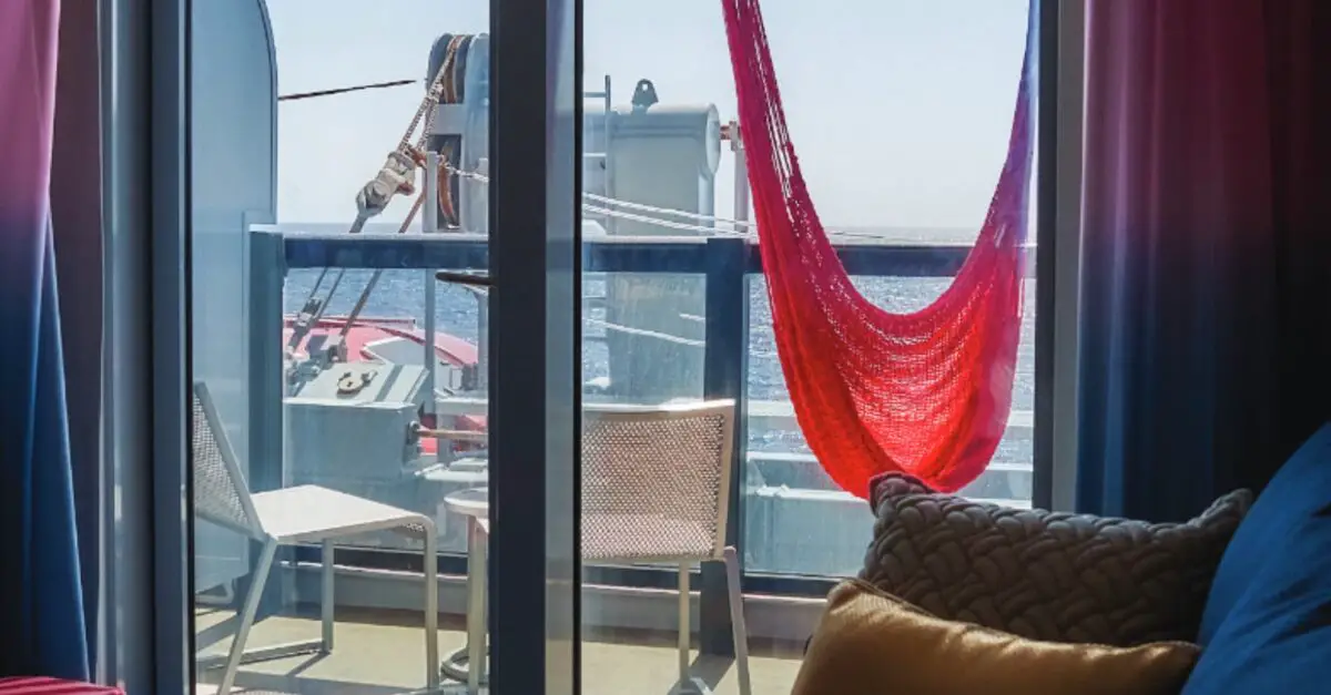 Limited View Sea Terrace cabin on Virgin Voyages cruise ships