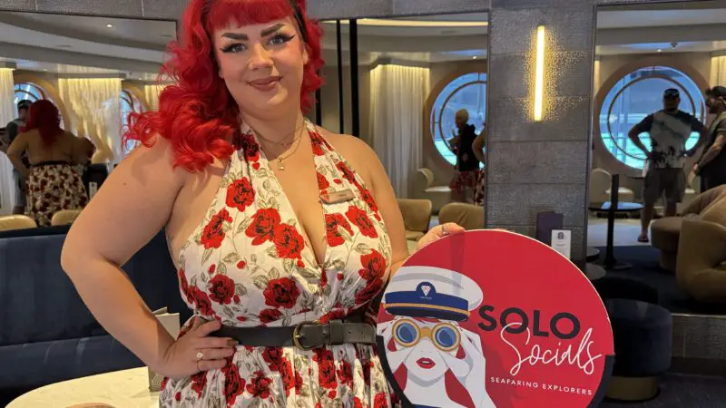 Millie from The Happenings Cast hosting Solo Socials, a meetup event for any solo sailors