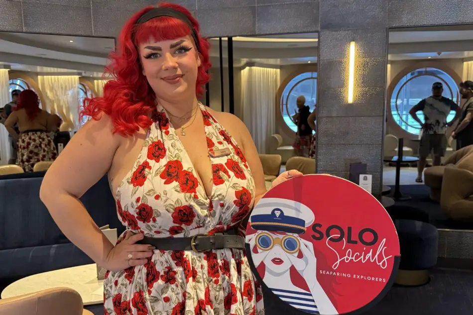 Millie from The Happenings Cast hosting Solo Socials, a meetup event for any solo sailors