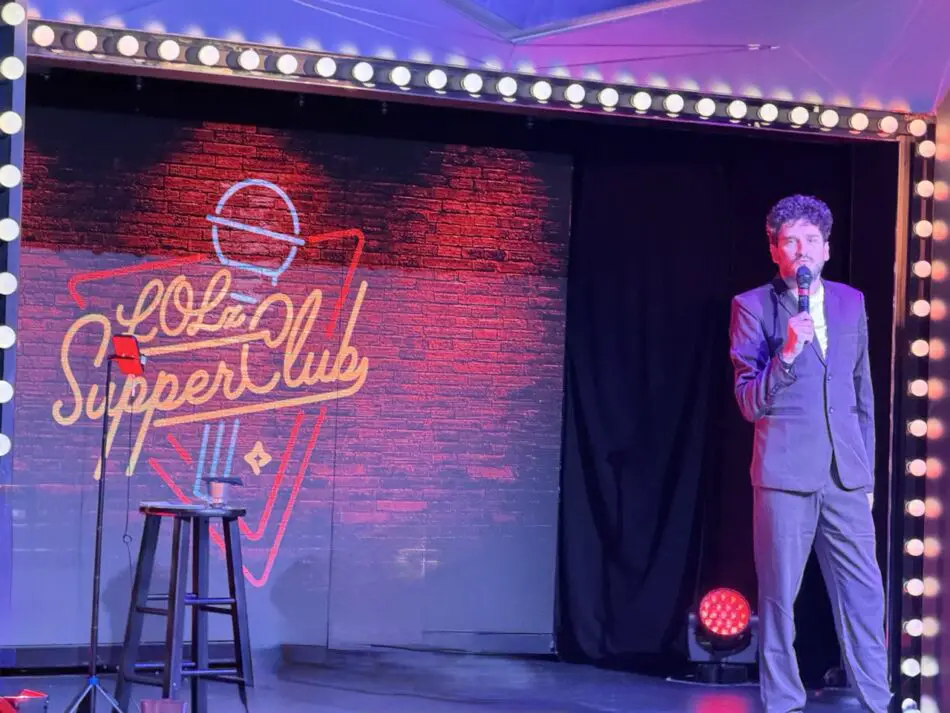Jack Gleadow at LOLz Supper Club