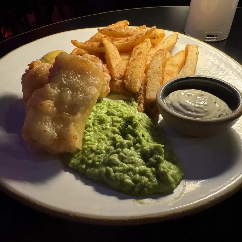 Fish & Chips at LOLz Supper Club