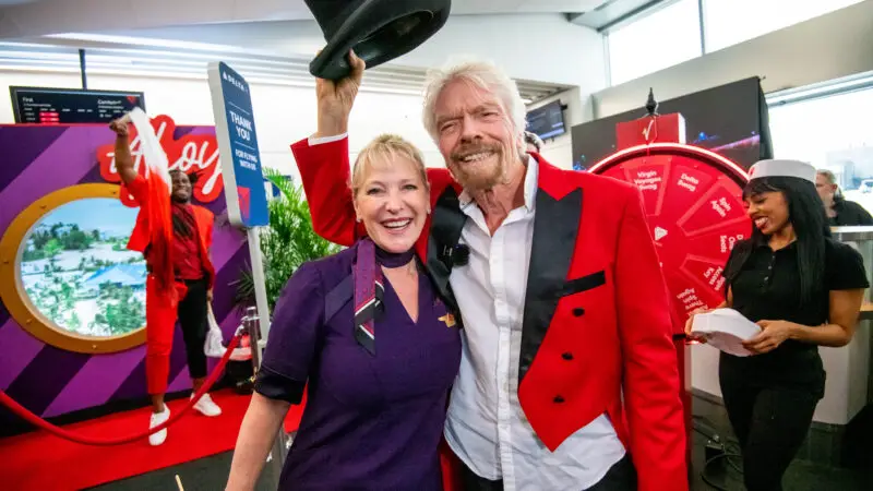 Richard Branson gives away Free Voyages with Delta