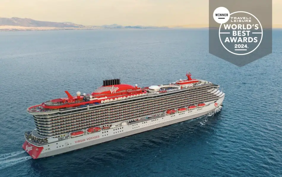 Virgin Voyages is Travel + Leisure’s best cruise ship… again!