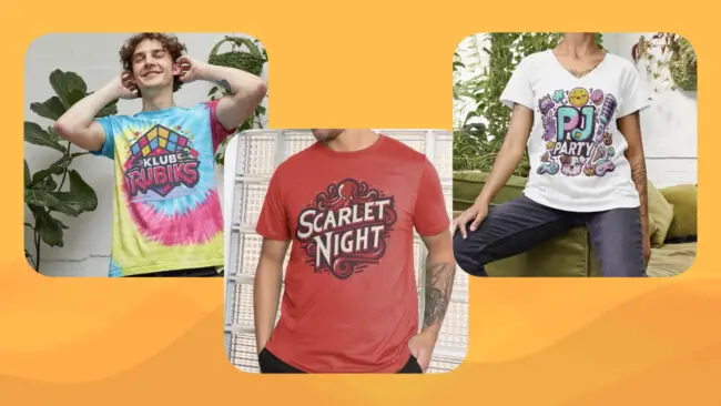 Themed Nights and Event T-Shirts designed by VV Insider