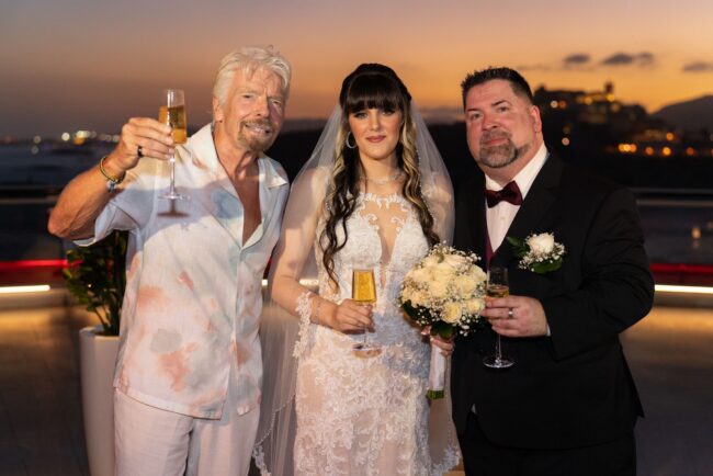 Danny and Brittanys Virgin Voyages Wedding