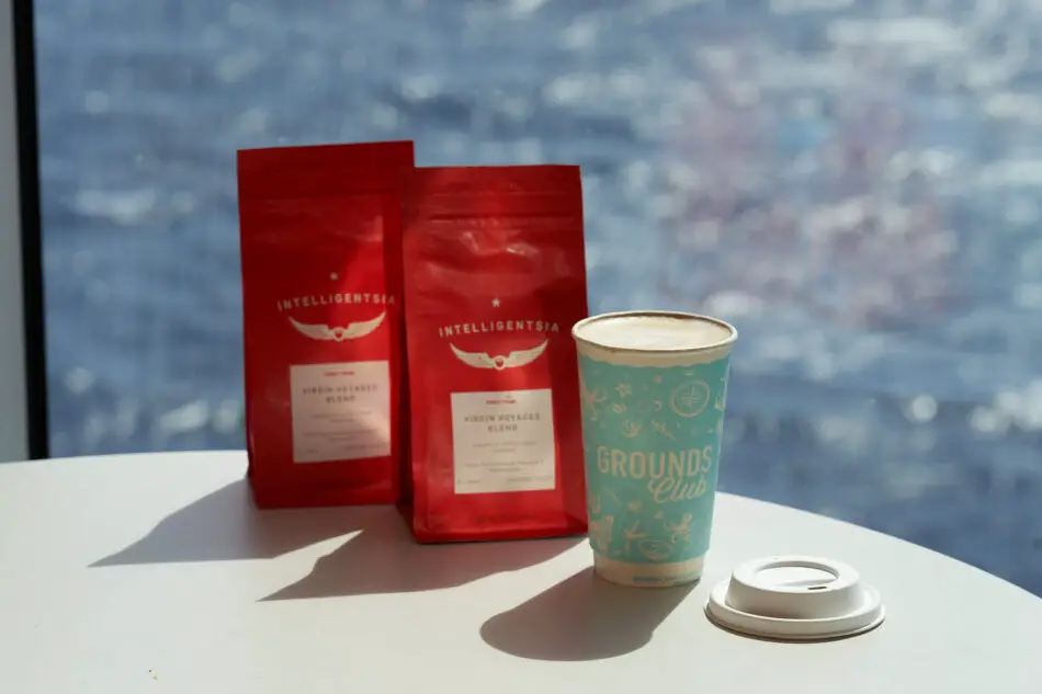 Virgin Voyages serve Intelligentsia coffee on board through our partnership with Intelligentsia.