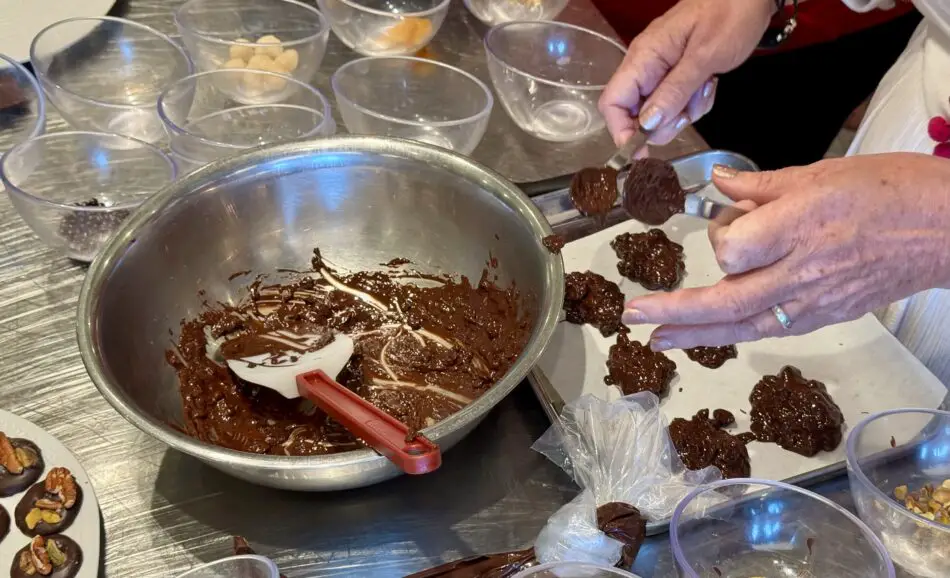 Hands on chocolate creations at Let's Get Choco-Lit