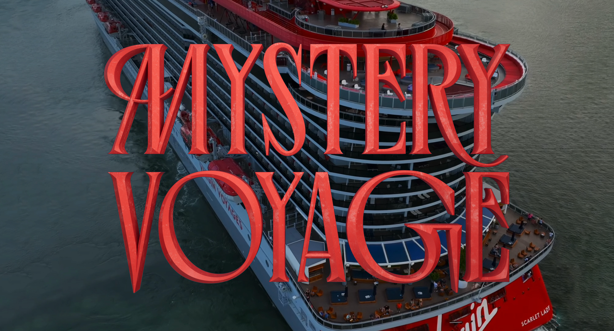 "Mystery Voyage" Reality TV Show Virgin Voyages Logo