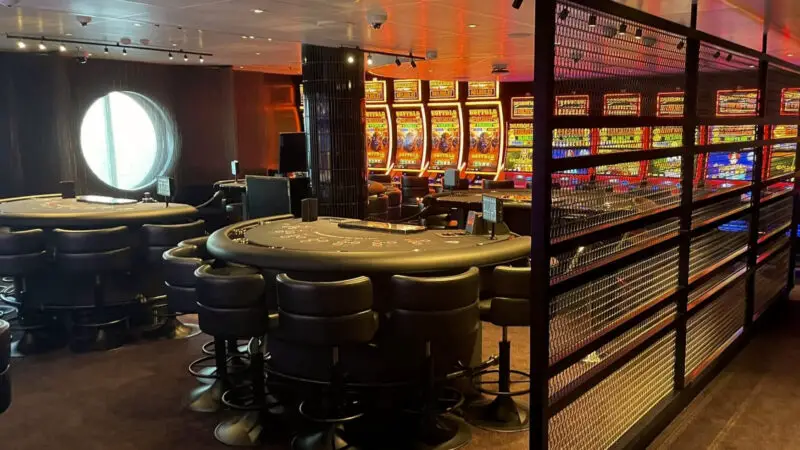 The Den - Casino on Virgin Voyages cruise ships