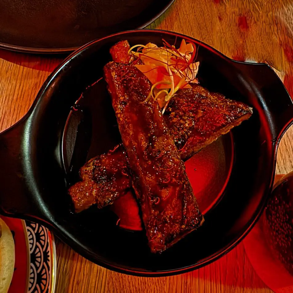 Honey Sirachi Sticky Ribs on Lucky Lotus by Razzle Dazzle menu