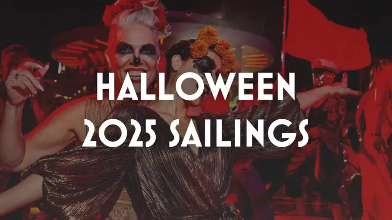 Halloween 2025 Sailings Announced