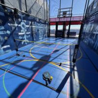 Pickleball on Virgin Voyages cruise ships