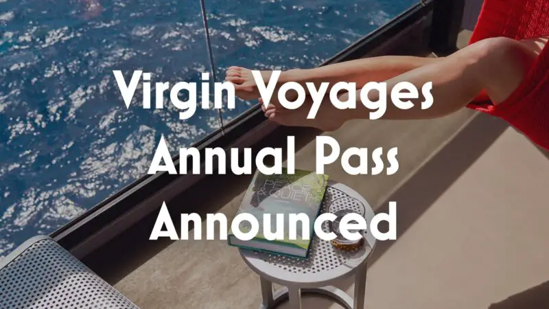 Virgin Voyages Annual Pass