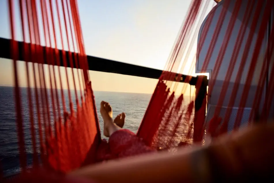 Hammock on Valiant Lady