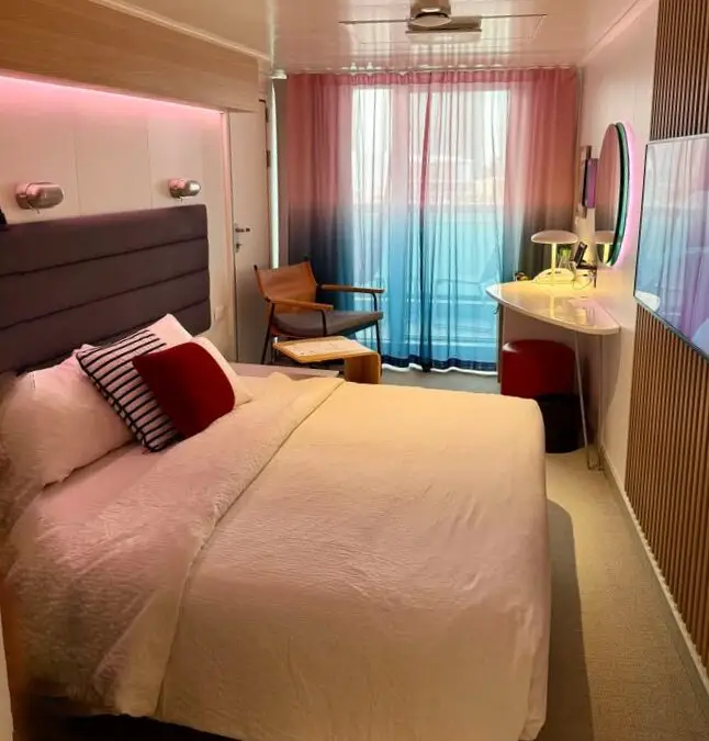 Cabin 12014A on Virgin Voyages cruise ships