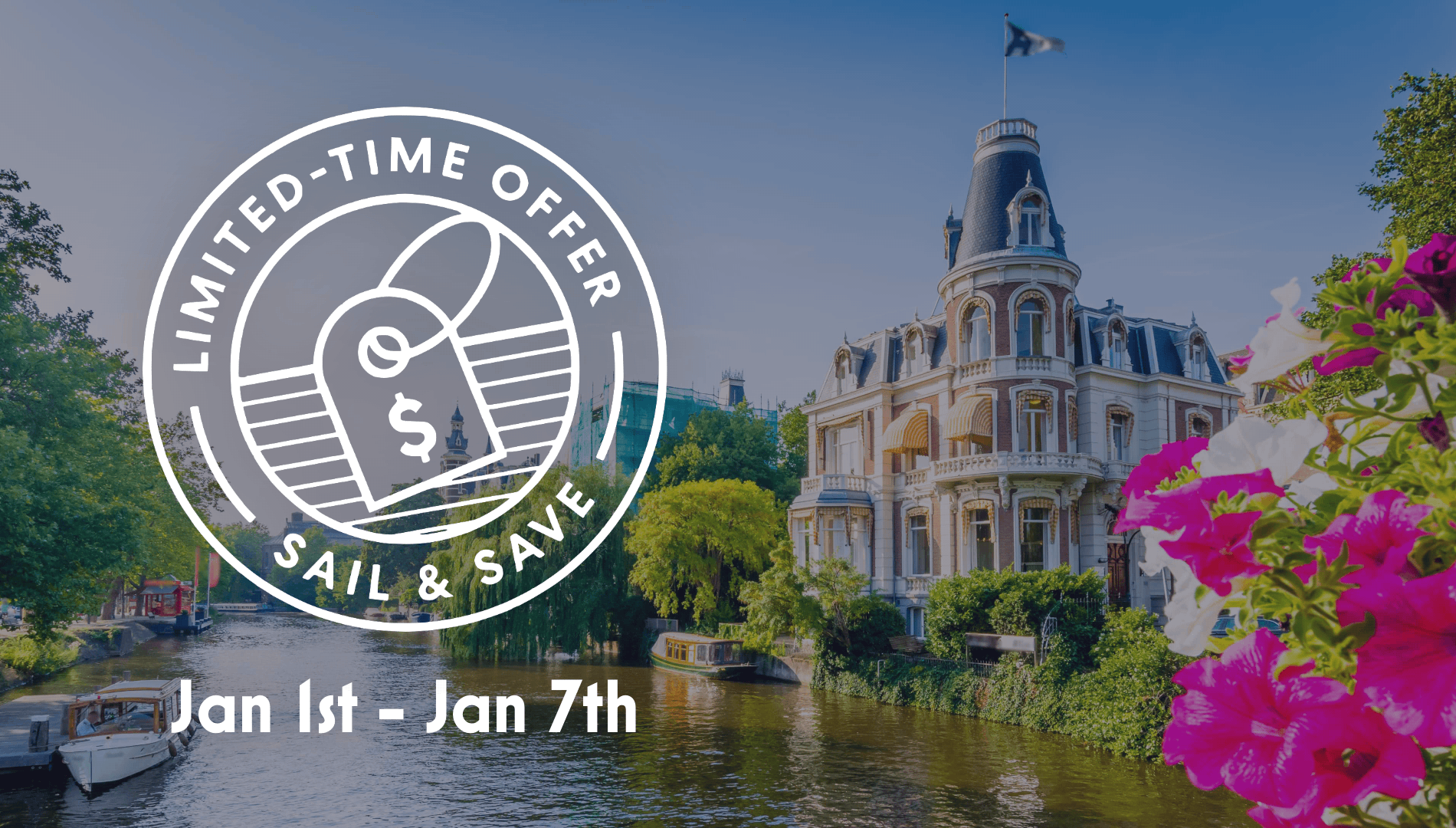 Sail & Save for January 1st 2025