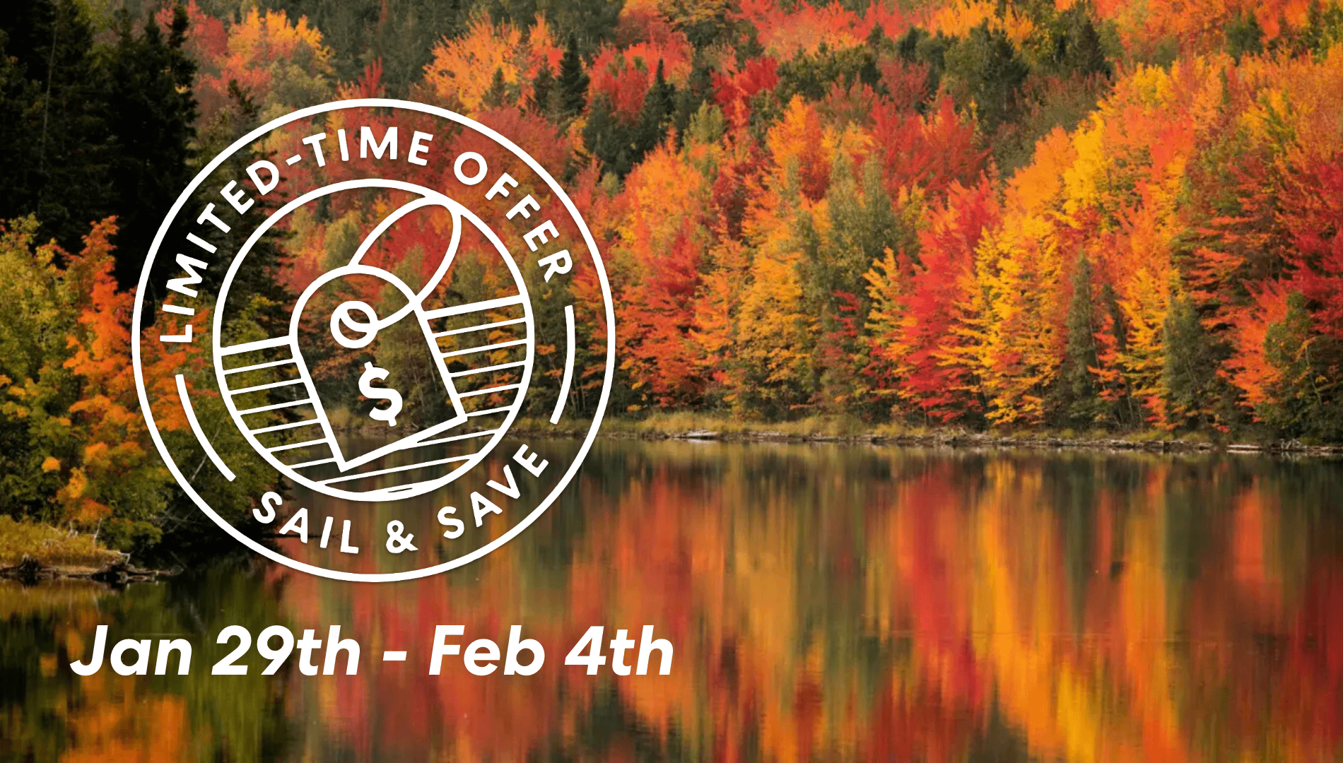 Sail and Save January 29th