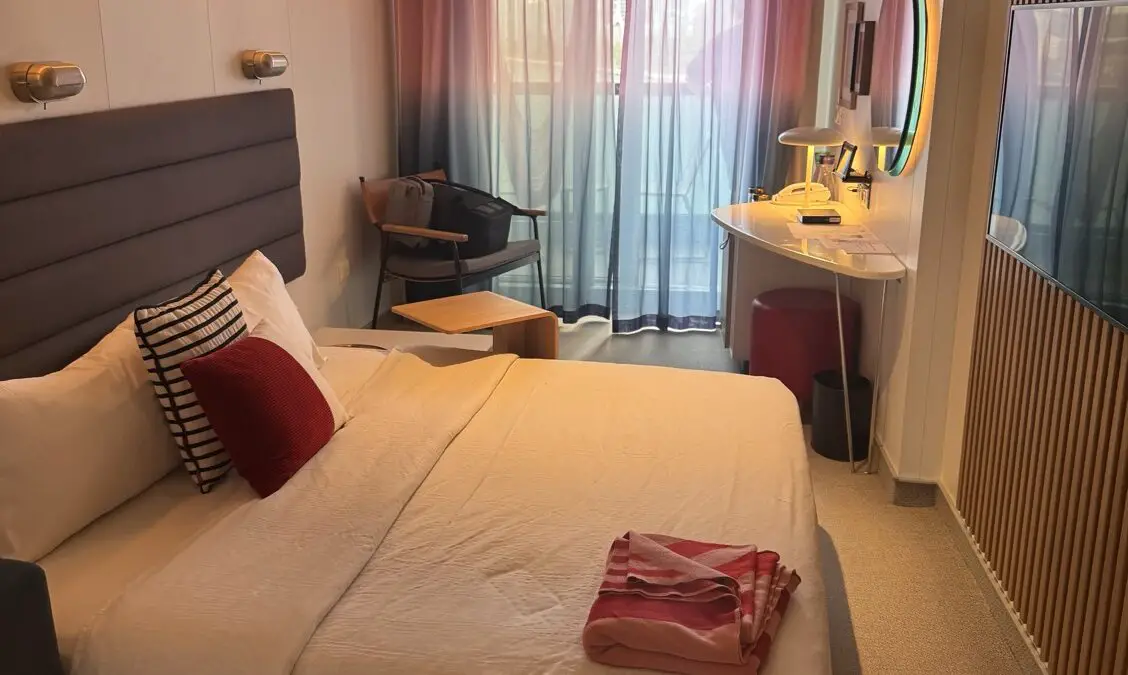 Cabin 11318A on Virgin Voyages cruise ships