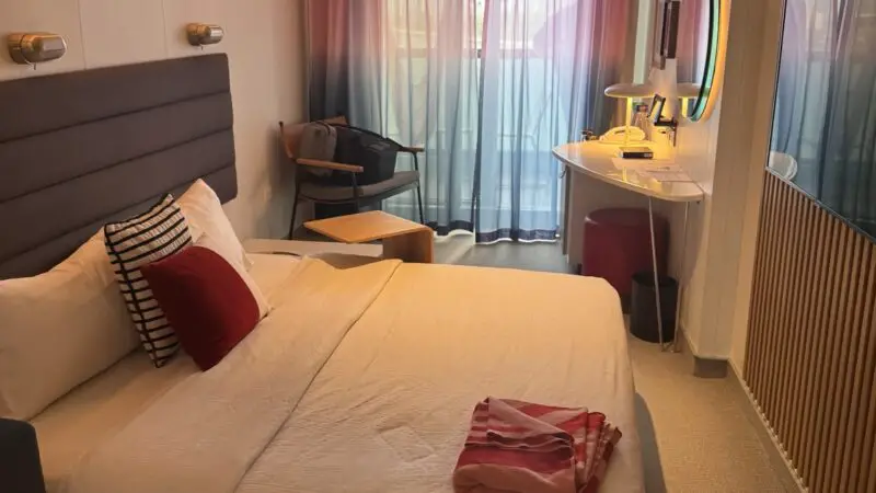 Cabin 11318A on Virgin Voyages cruise ships