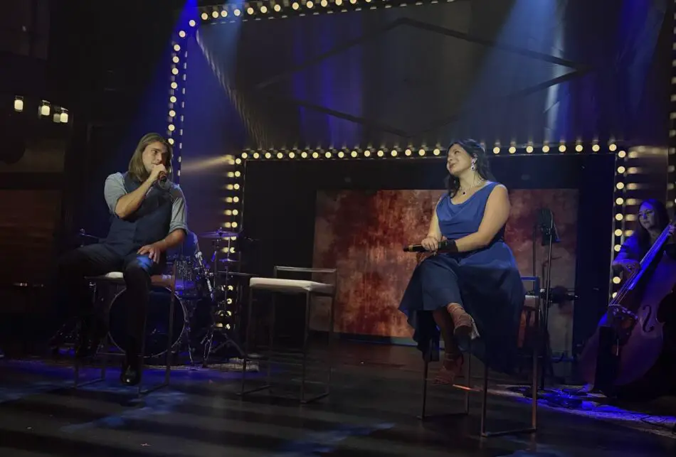 Donny Nikola & Izzi Robles perform during Duets