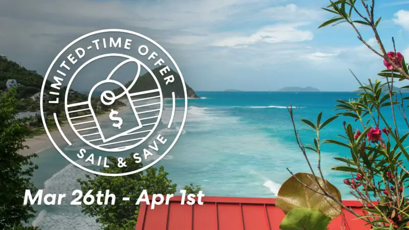 Sail and Save for March 26th 2025