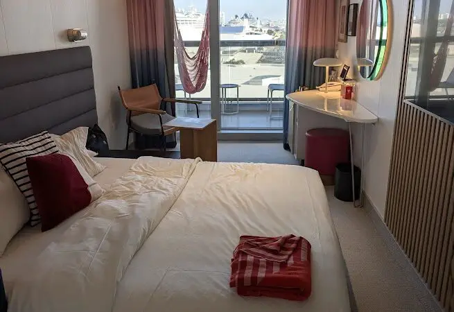 Cabin 12138Z on Virgin Voyages cruise ships