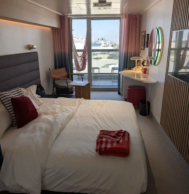 Cabin 12138Z on Virgin Voyages cruise ships
