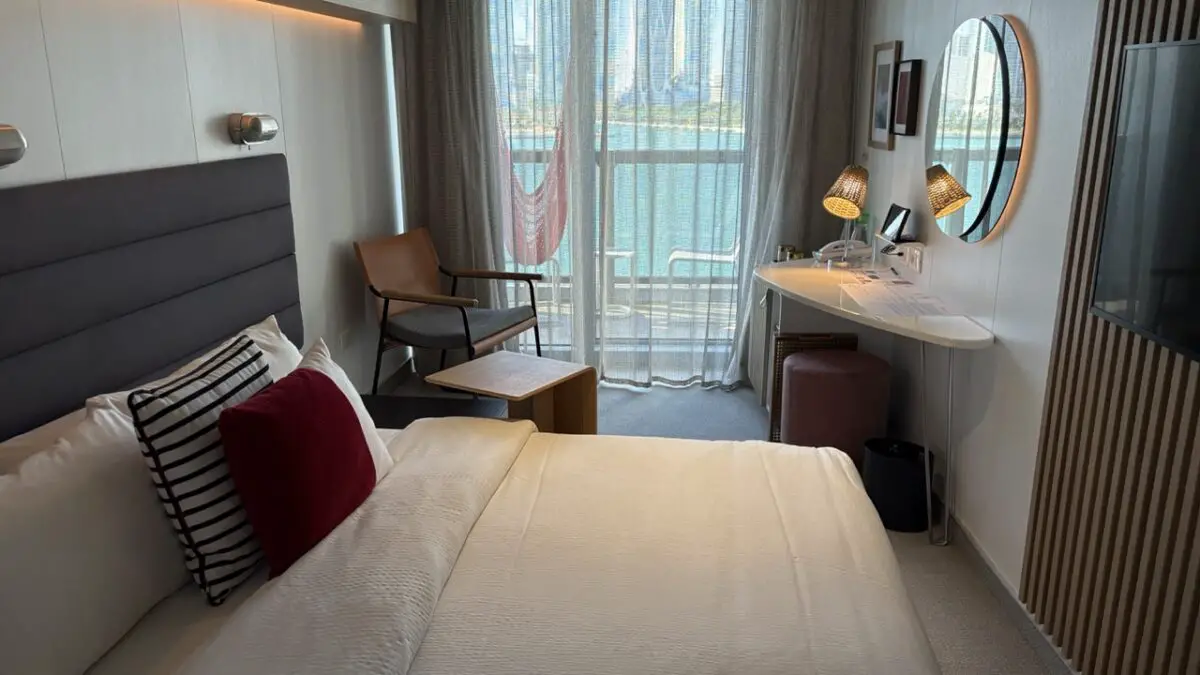 Cabin 8198A on Virgin Voyages cruise ships